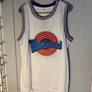 Bugs and Lola White Basketball Jerseys